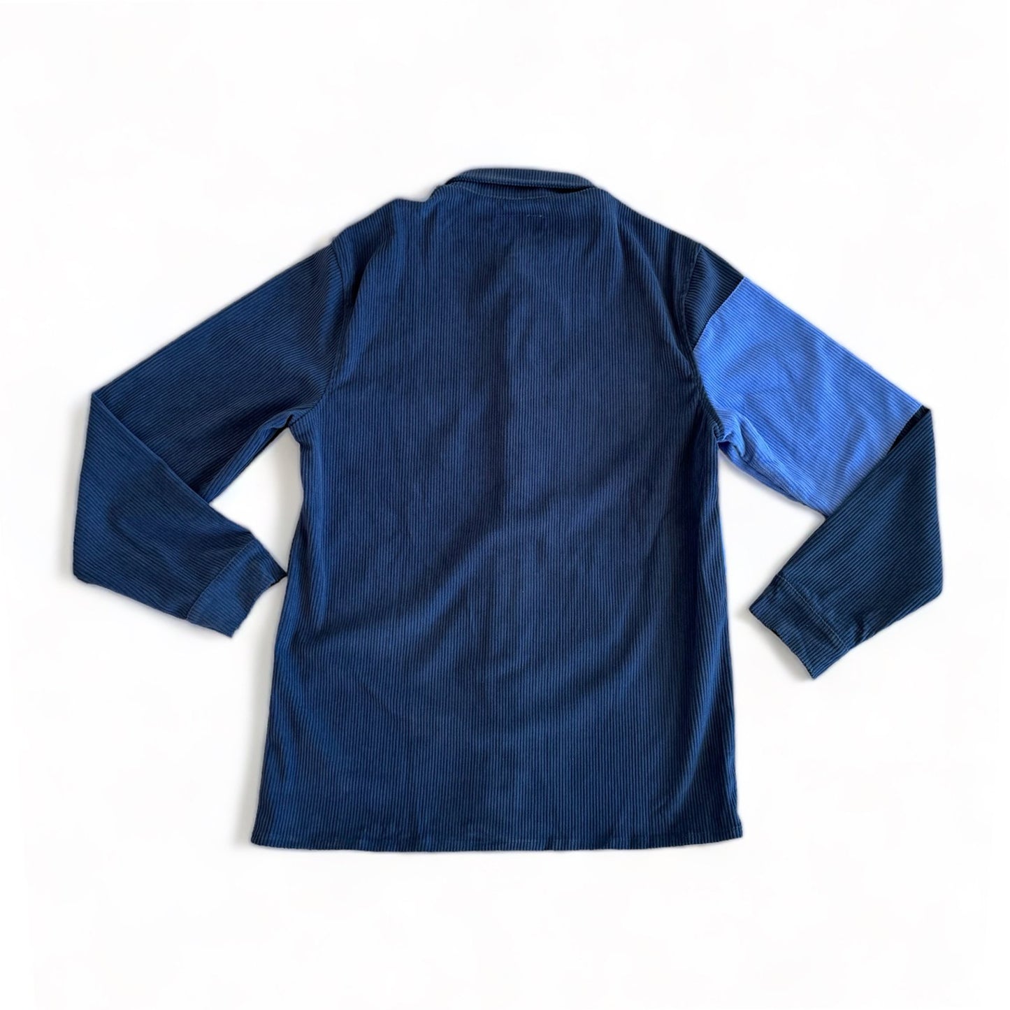 COLOR BLOCK CORDUROY BUTTON DOWN-SQ7154557