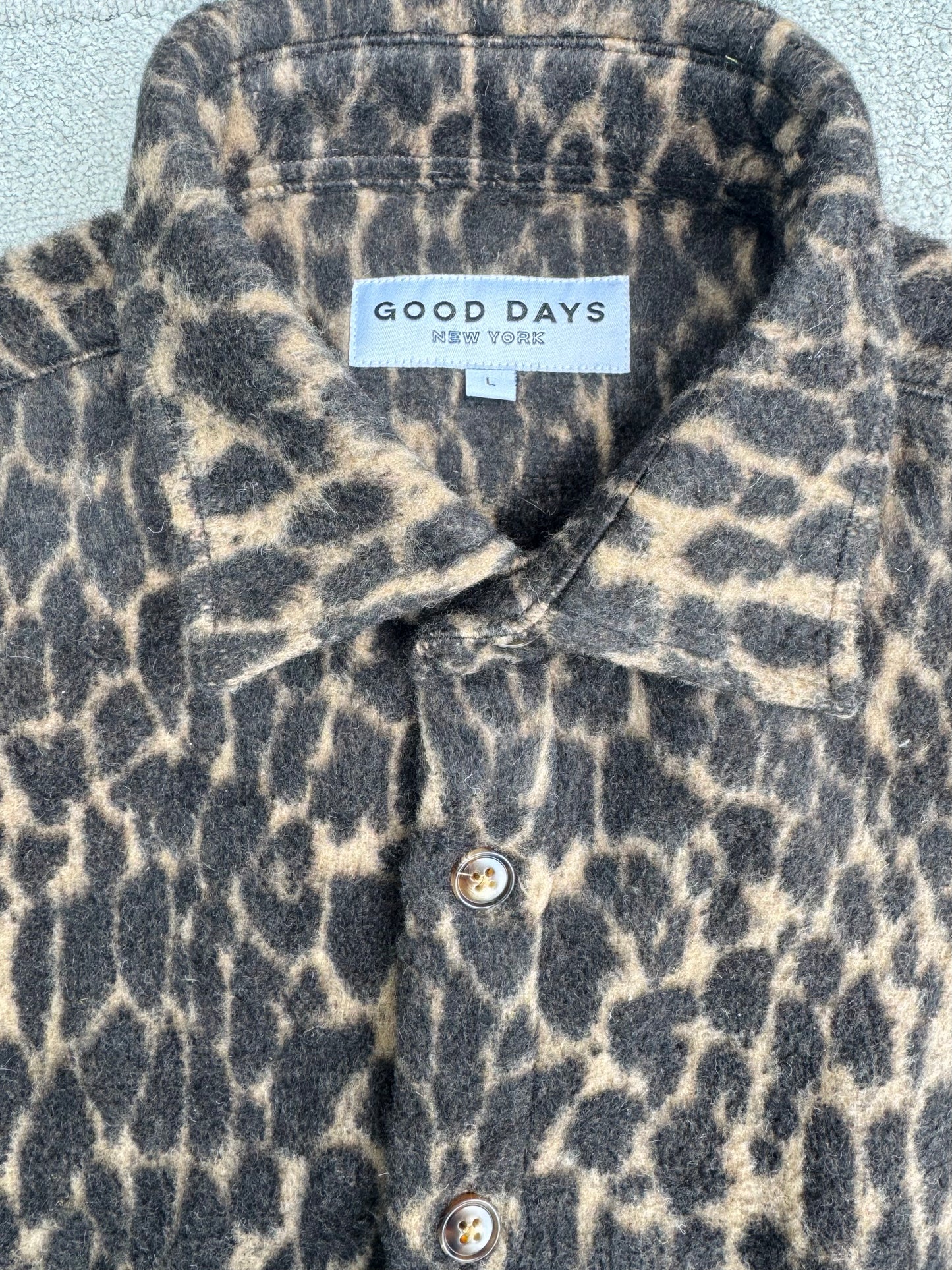 Ashford Leopard Flannel
