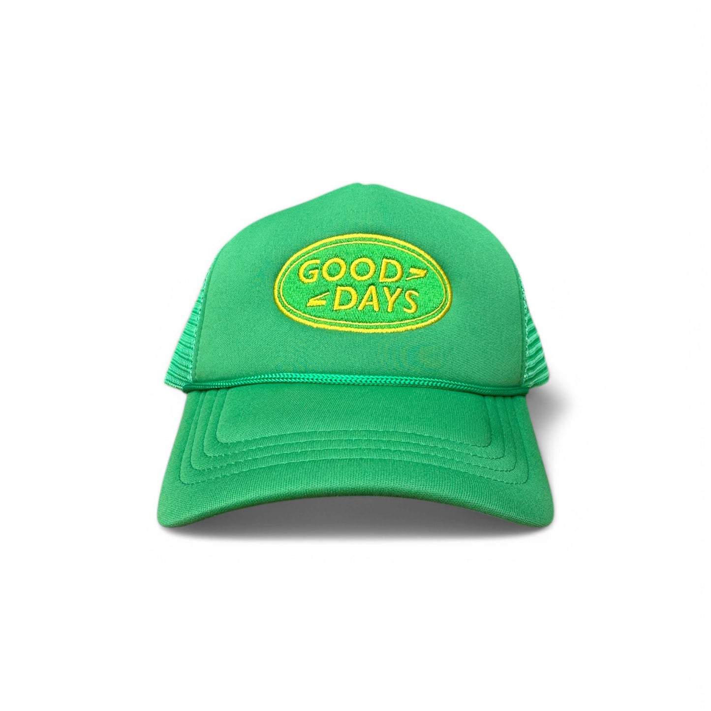 GOOD DAYS TRUCKER HAT - AUGUSTA GREEN