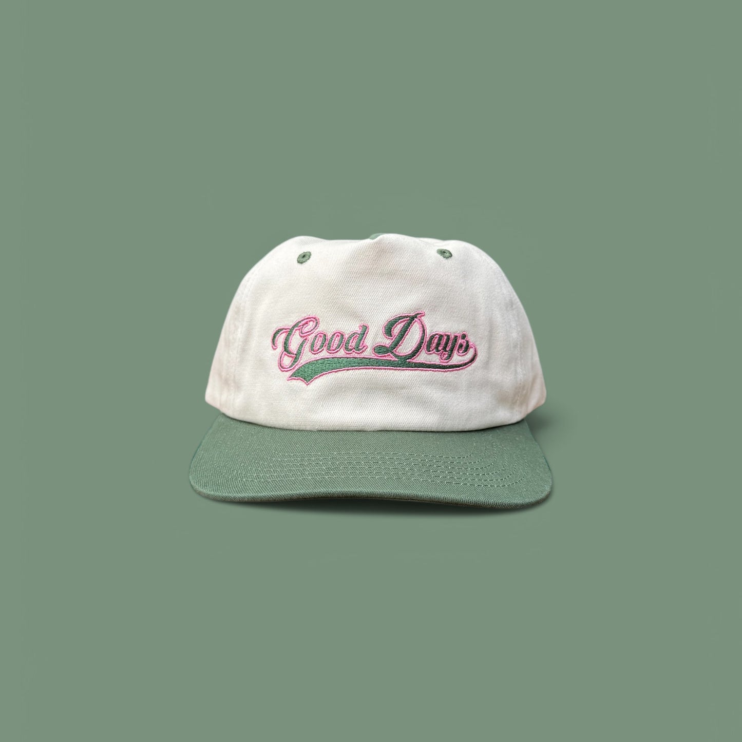 GOOD DAYS VARSITY HAT - GREEN
