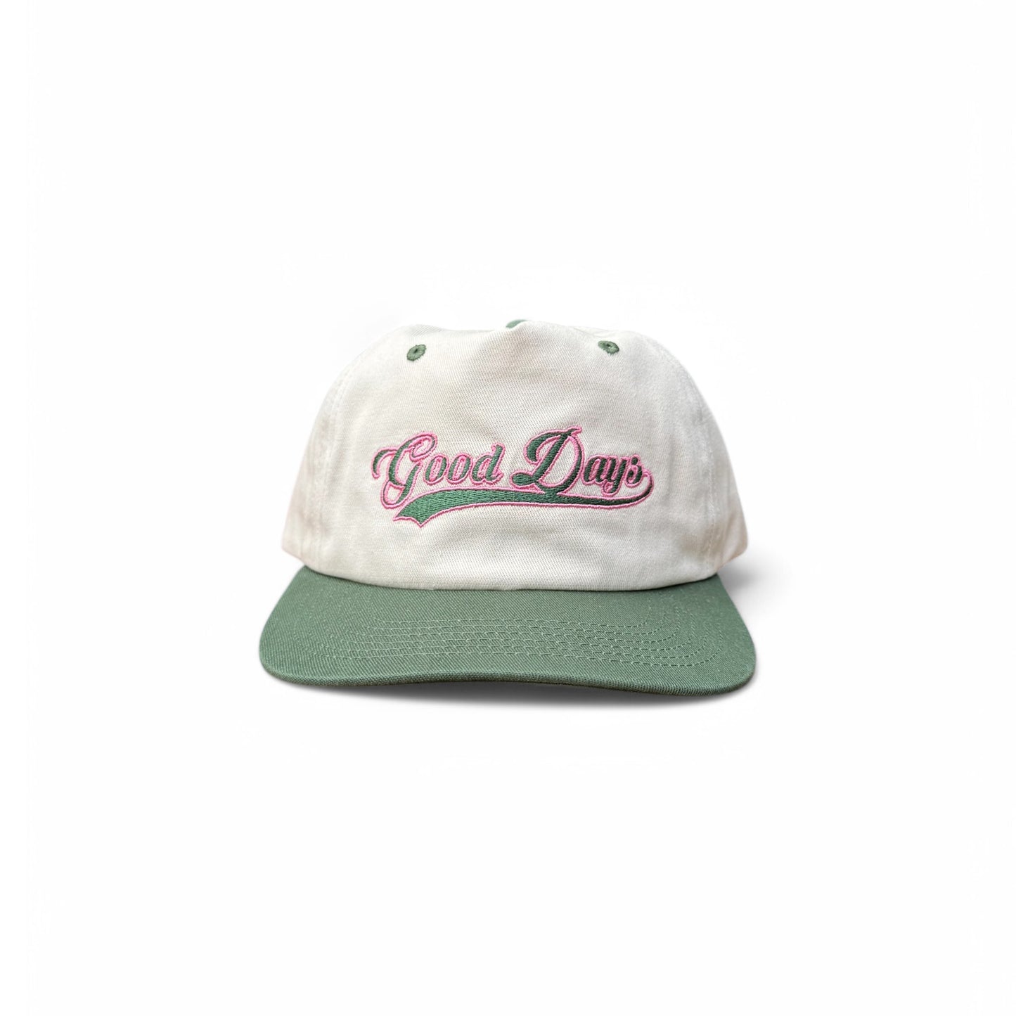 GOOD DAYS VARSITY HAT - GREEN