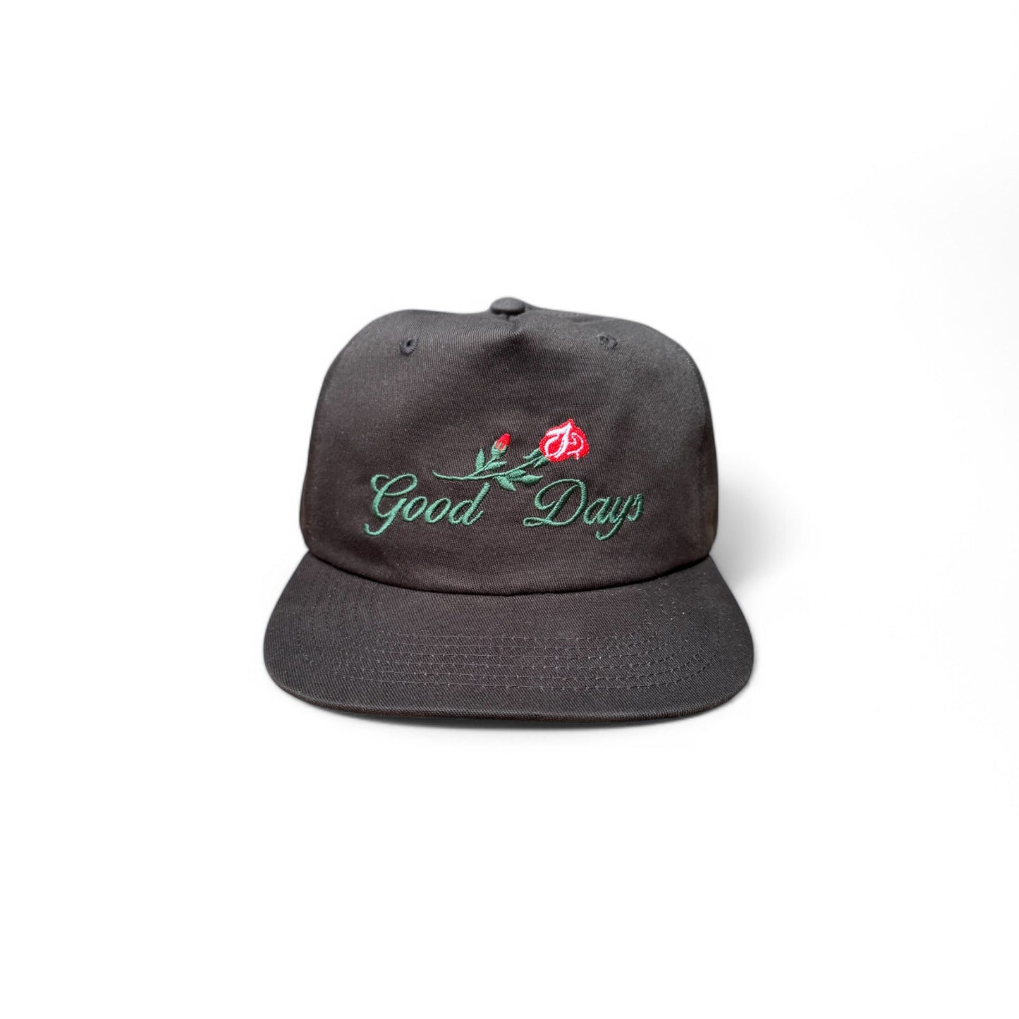 GOOD DAYS ROSE HAT - BLACK