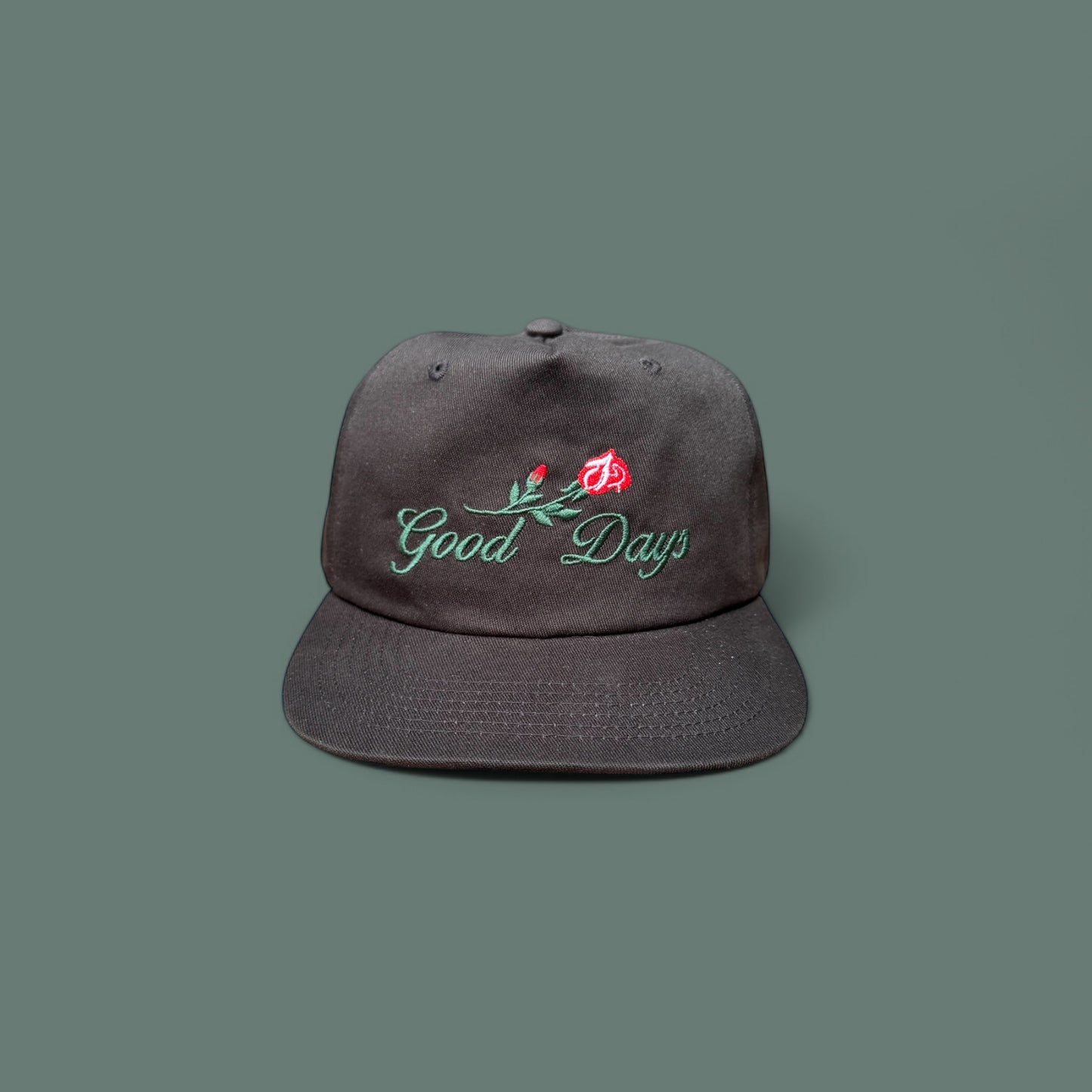 GOOD DAYS ROSE HAT - BLACK