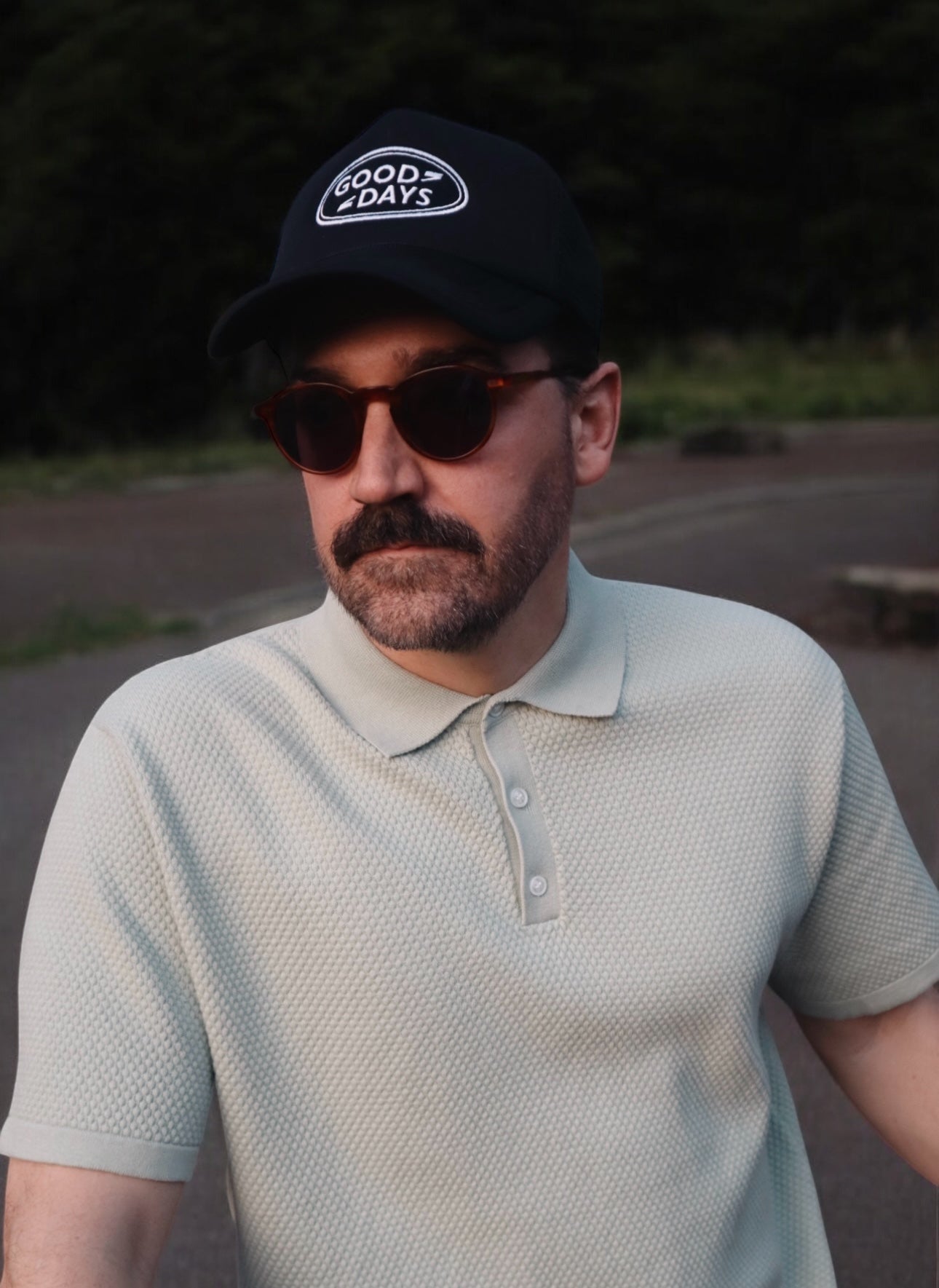Harbor Knit Polo - Sage