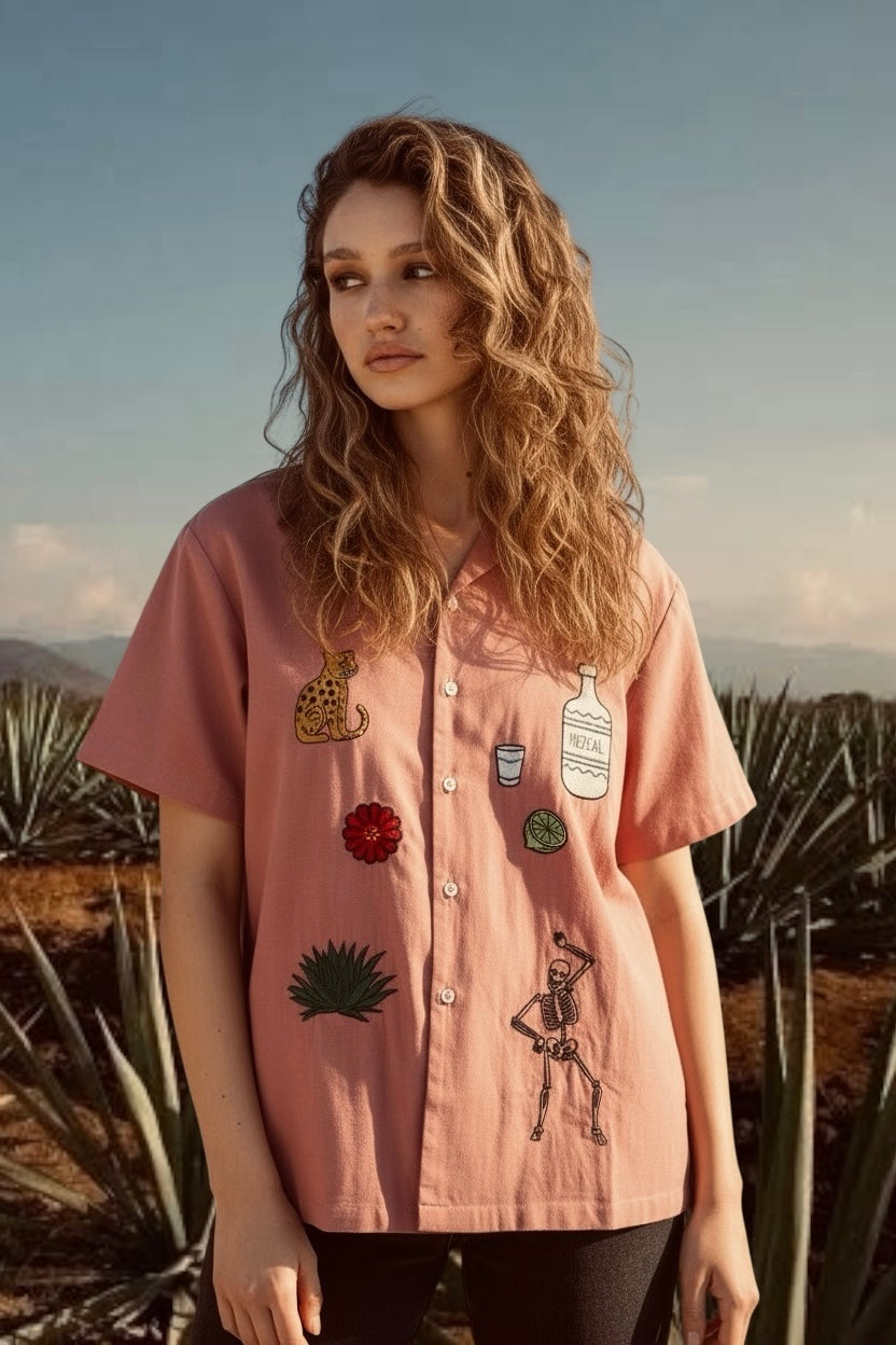 Once Upon a Time in Oaxaca Camp Shirt