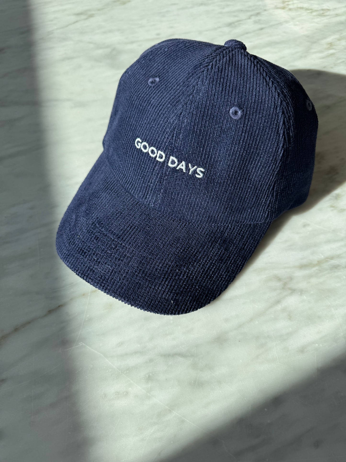 Good Days Corduroy Dad Hat - Navy