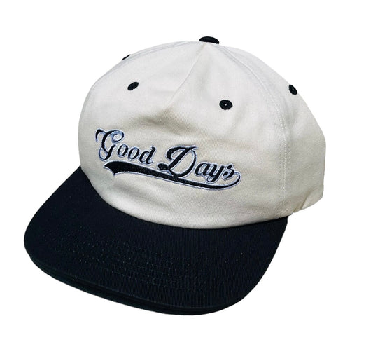 GOOD DAYS VARSITY HAT -  BLACK