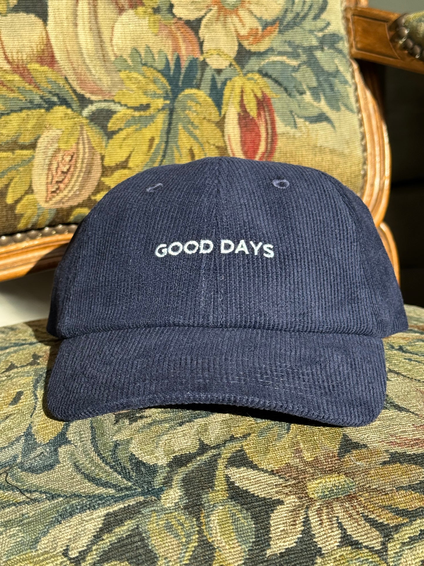 Good Days Corduroy Dad Hat - Navy