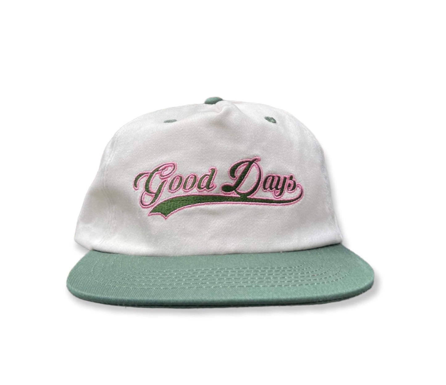 GOOD DAYS VARSITY HAT - GREEN