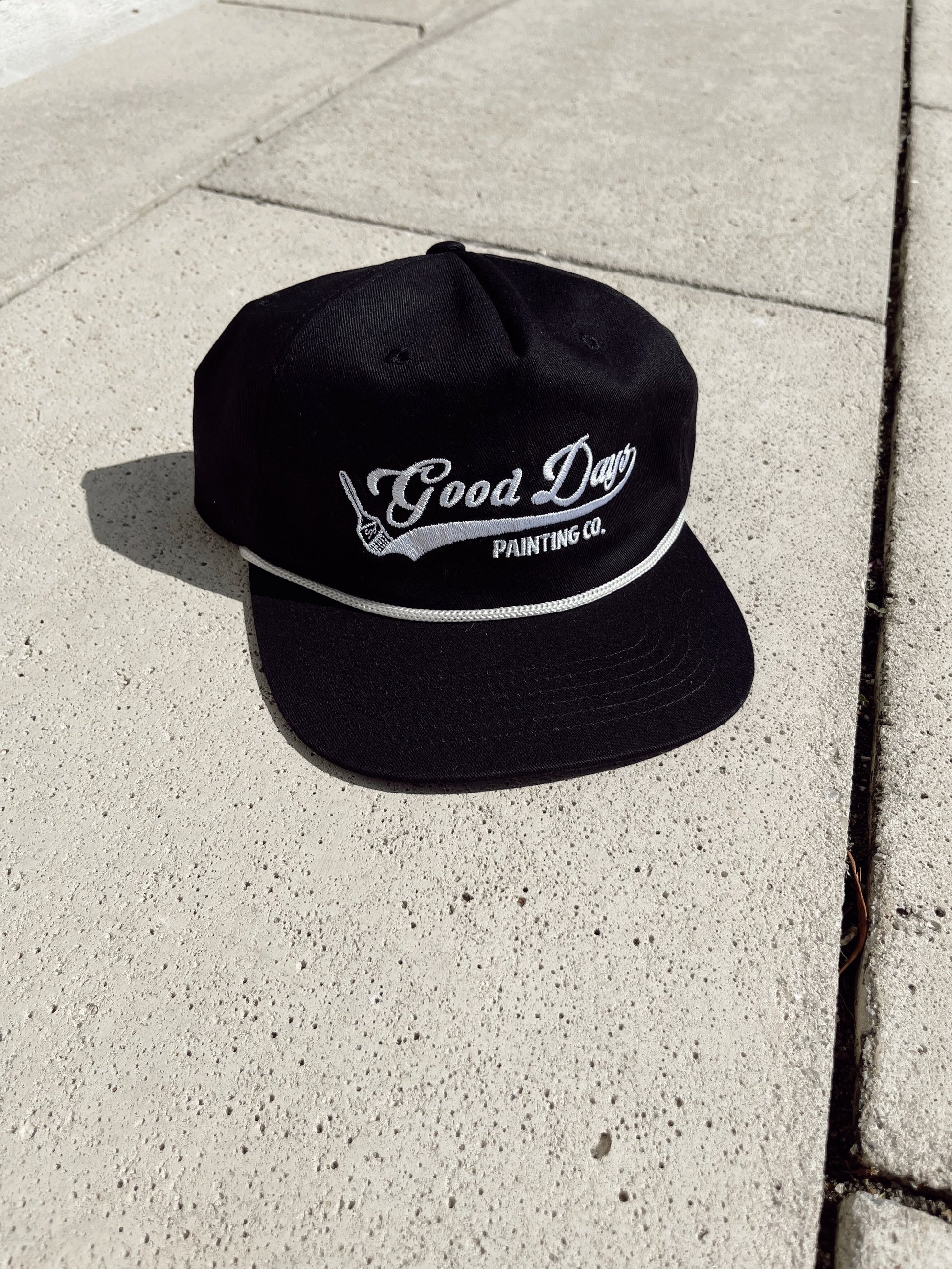 GOOD DAYS PAINTING CO HAT - BLACK