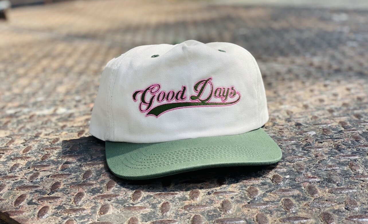 GOOD DAYS VARSITY HAT - GREEN