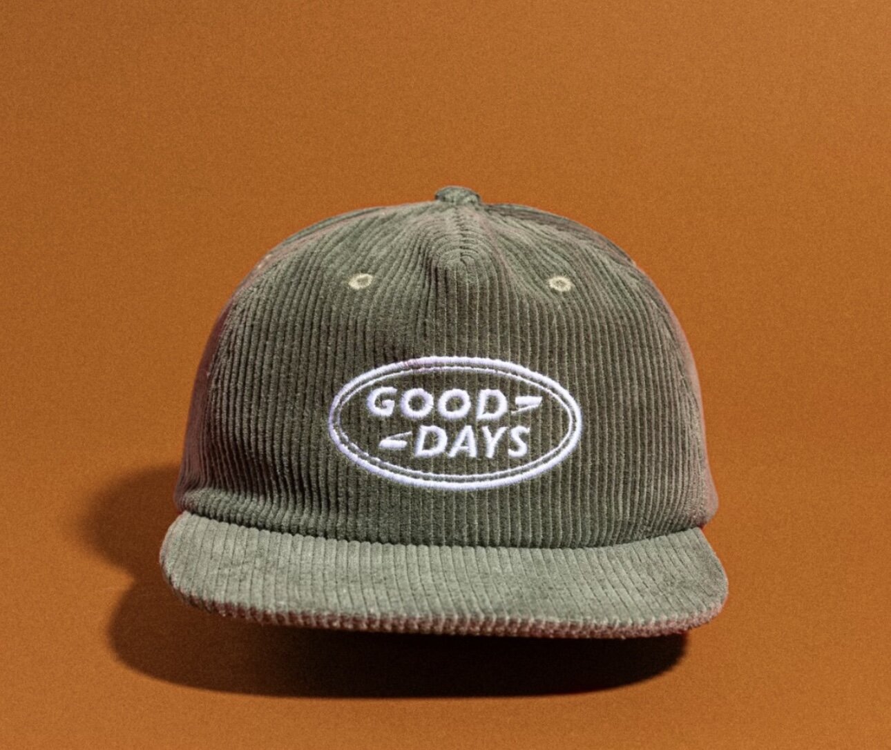 GOOD DAYS CORDUROY CRUISER HAT - SAGE