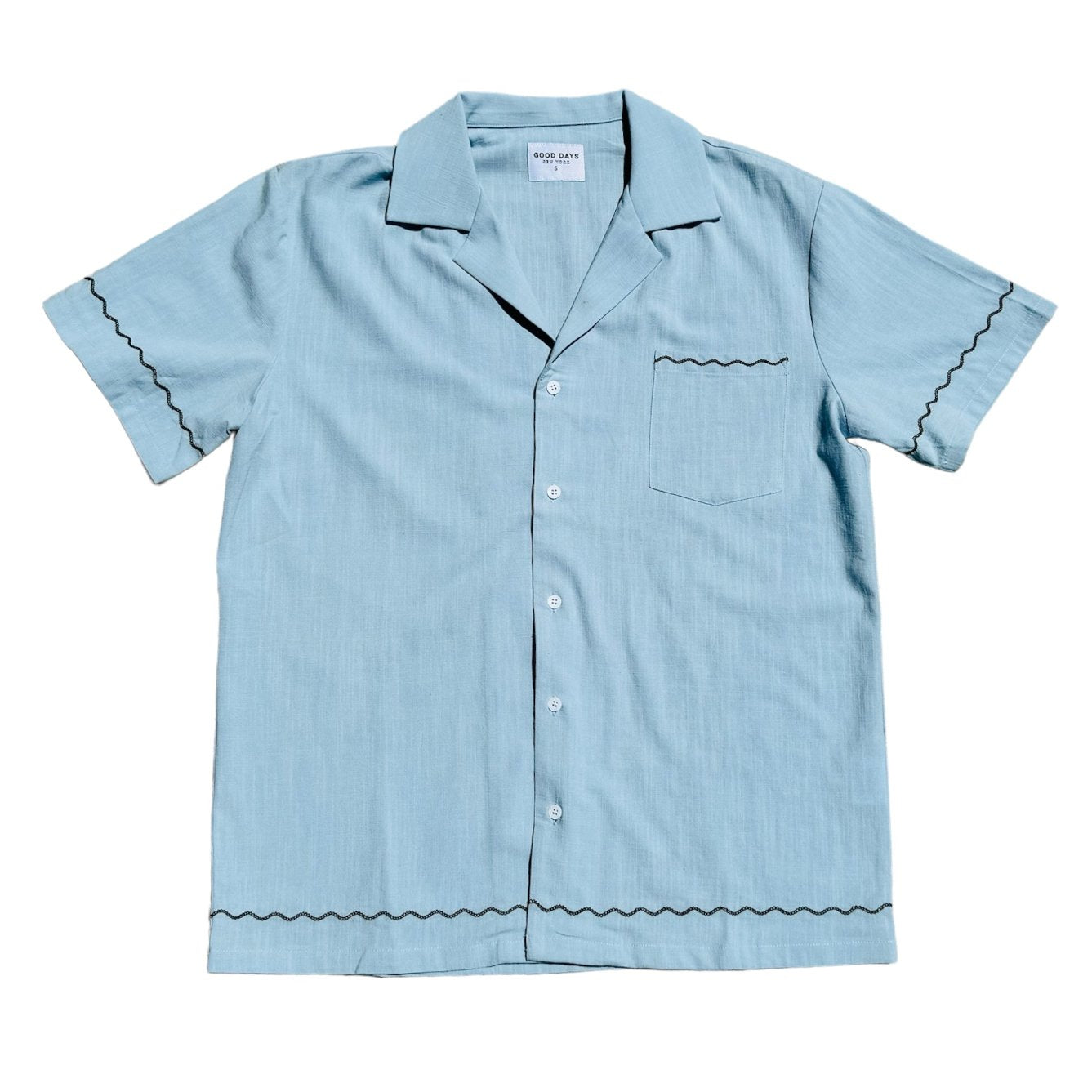 DINNER IN CAPRI CAMP SHIRT-SQ1877554