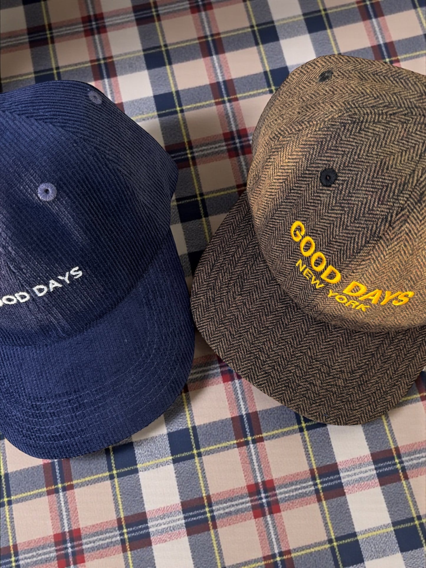 Good Days Corduroy Dad Hat - Navy