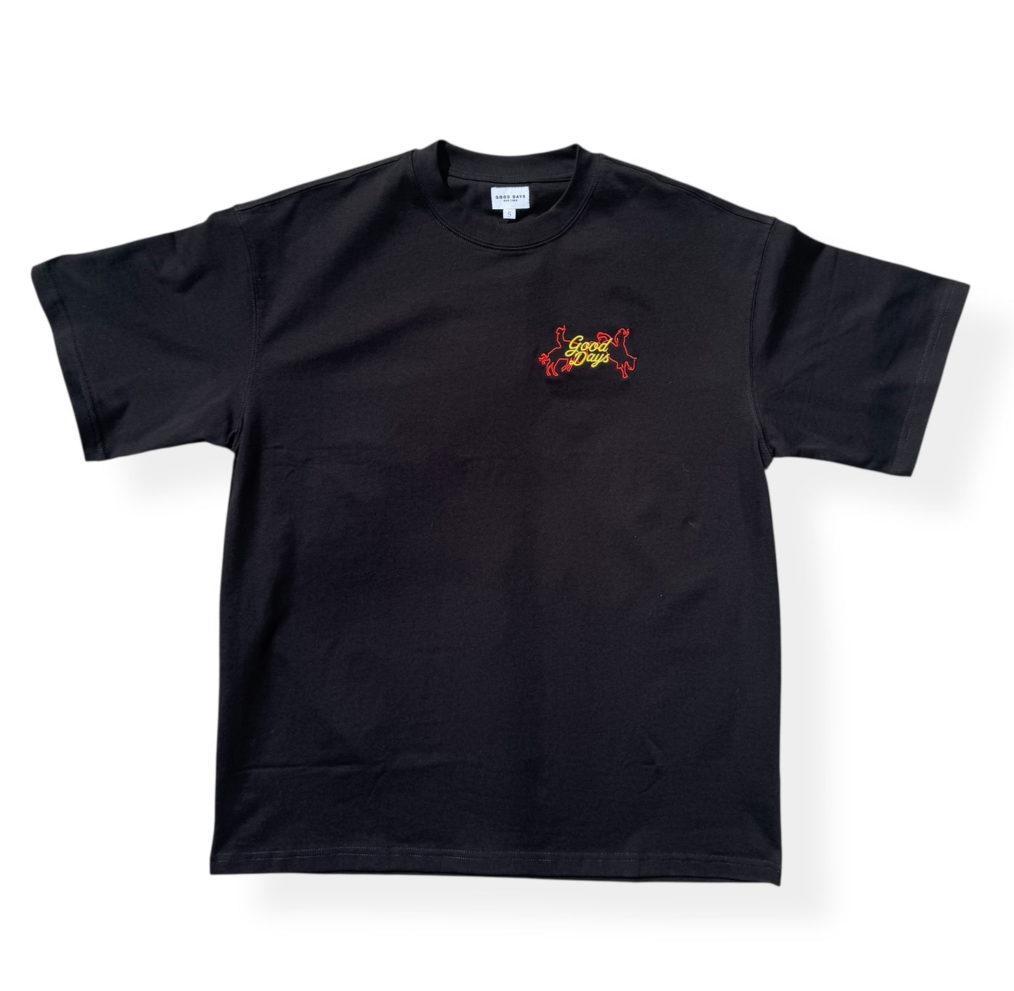 Good Days Oversized Rodeo Tee - Black