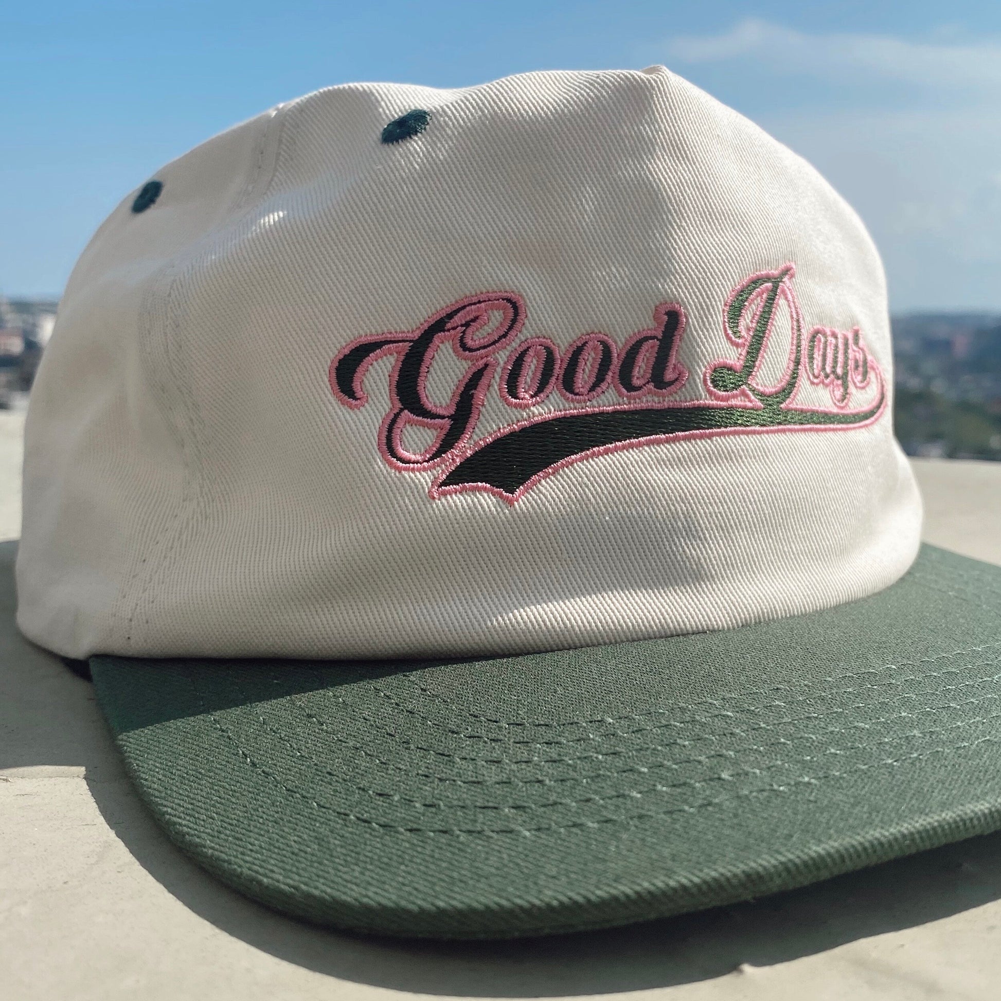 GOOD DAYS VARSITY HAT - GREEN