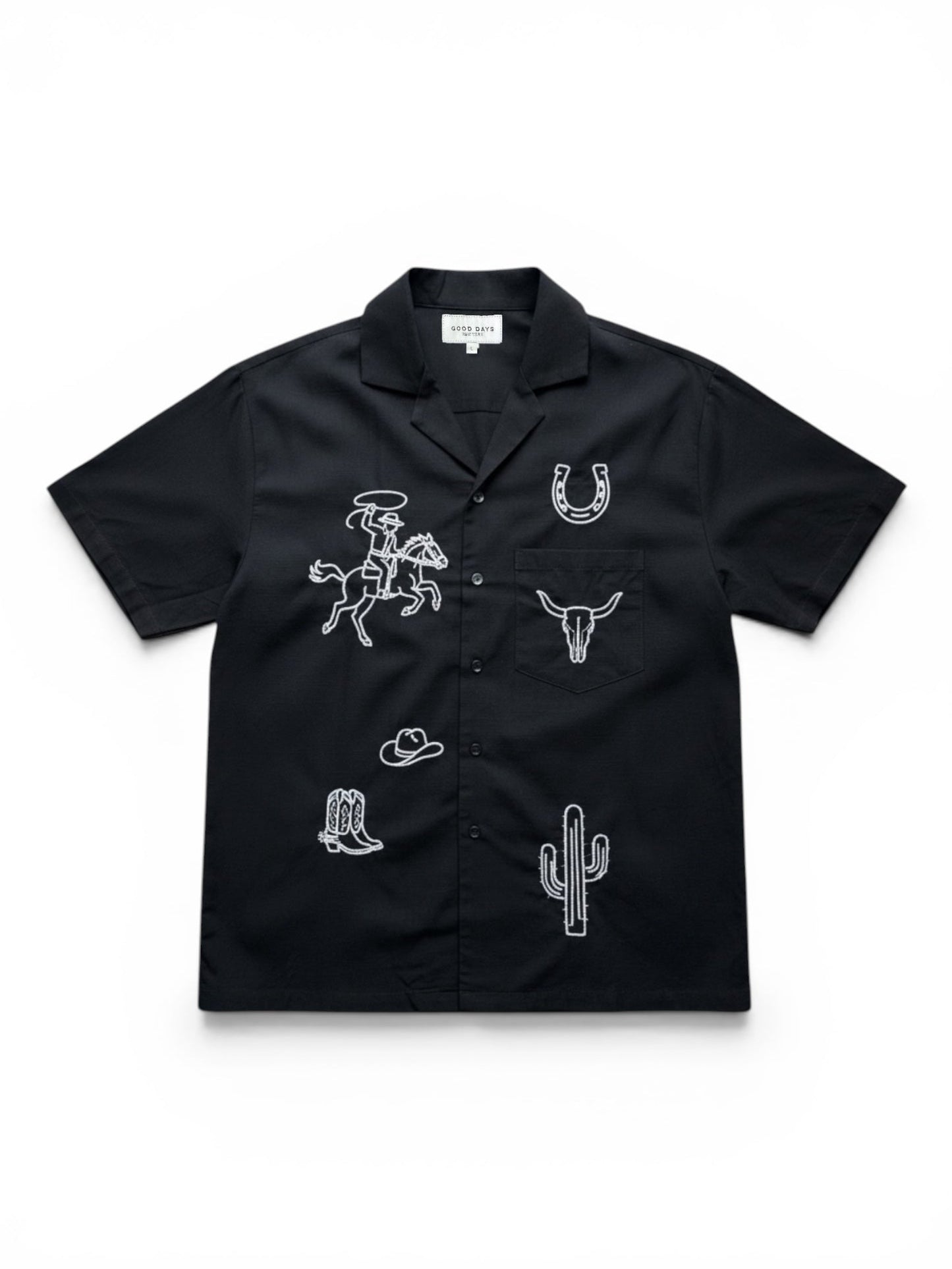 Somewhere Out West Camp Shirt