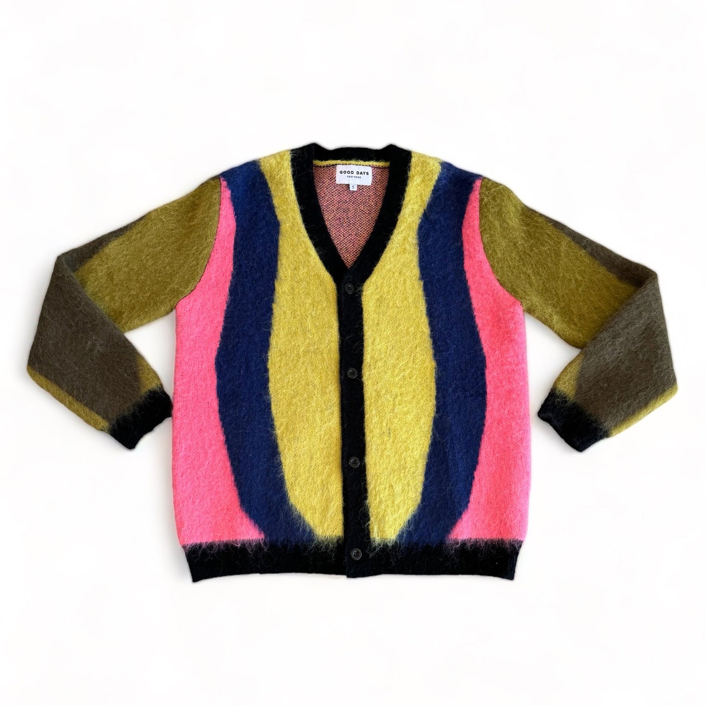 STRIPED MOHAIR CARDIGAN-SQ5846543