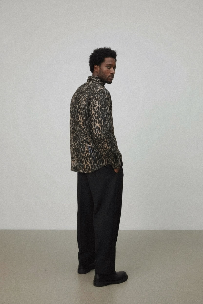 Ashford Leopard Flannel