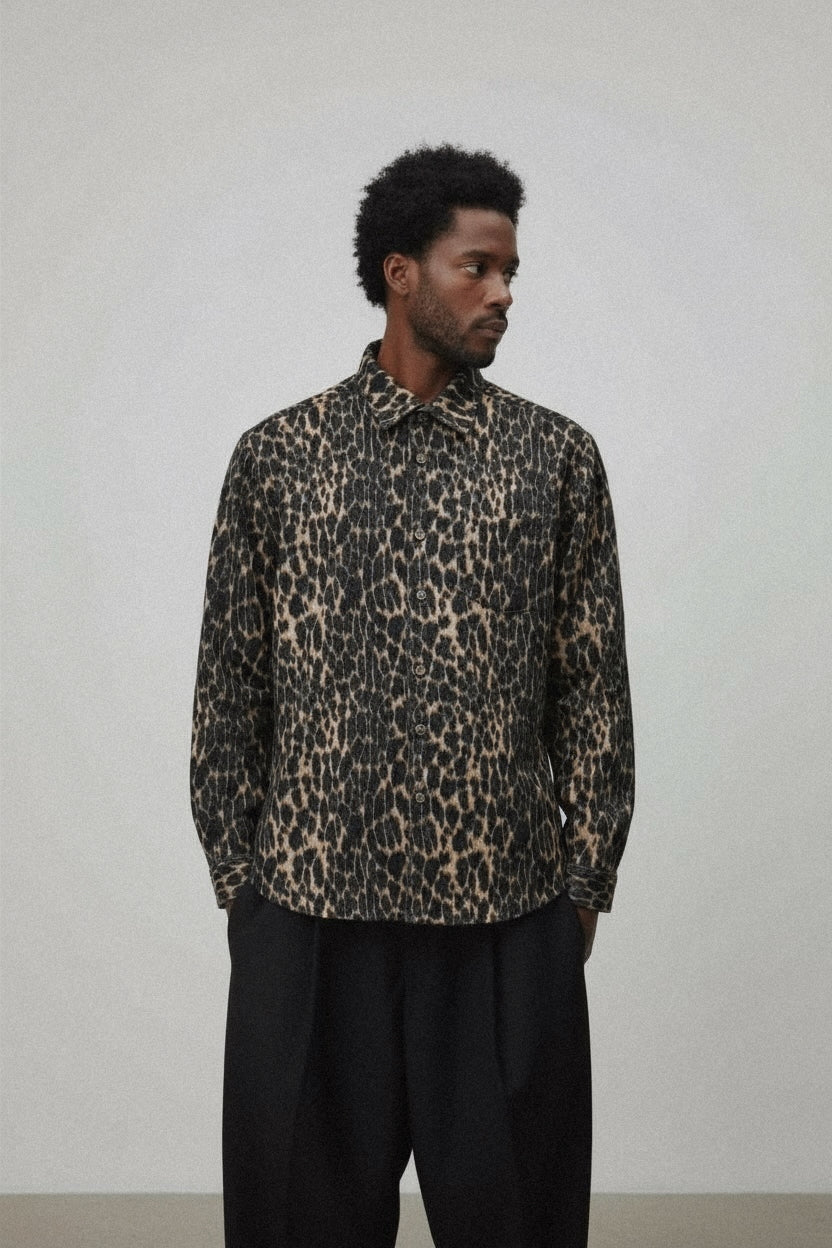 Ashford Leopard Flannel