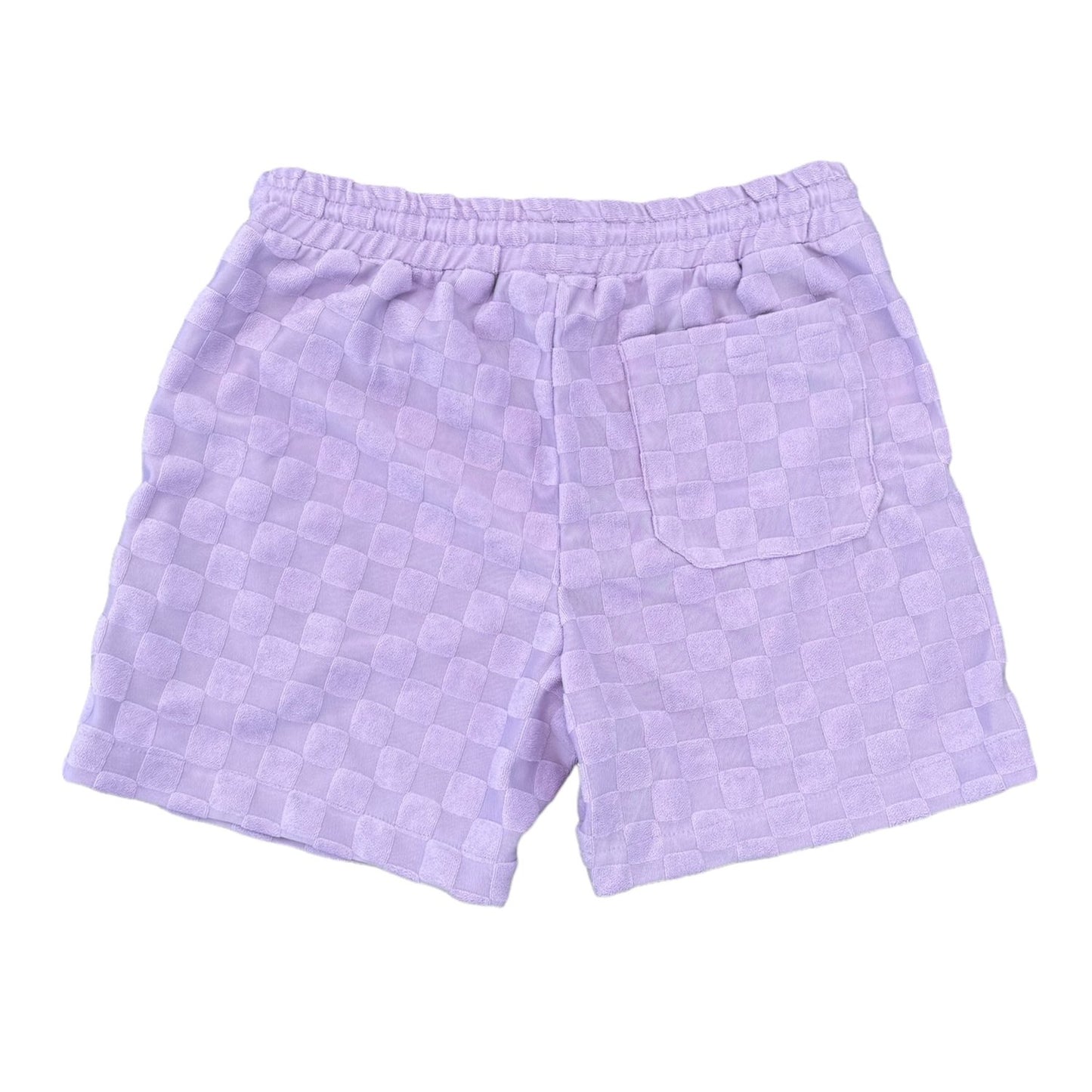 VENICE TERRY CLOTH SHORTS - LAVENDER-SQ1224328