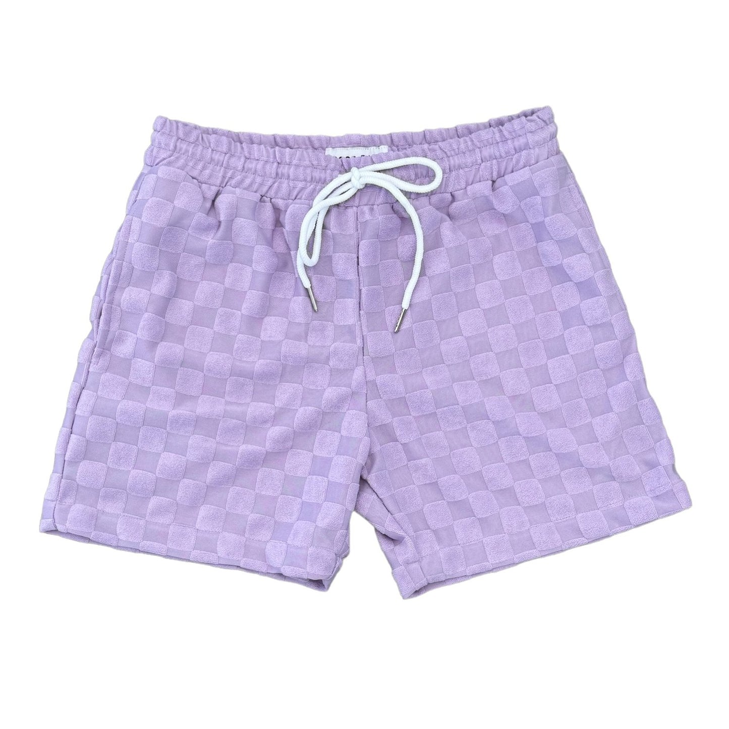 VENICE TERRY CLOTH SHORTS - LAVENDER-SQ1224328