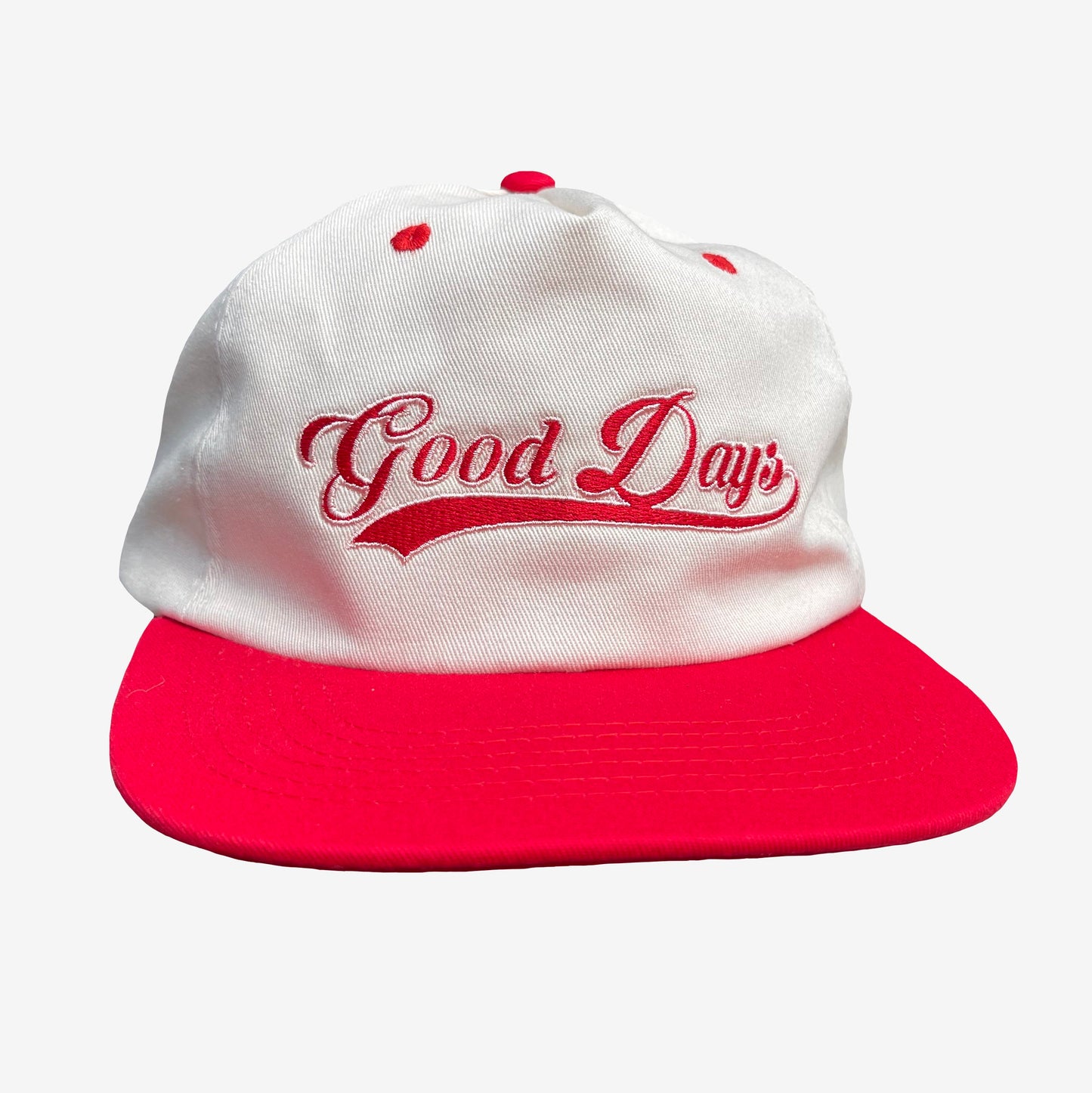 GOOD DAYS VARSITY HAT - RED