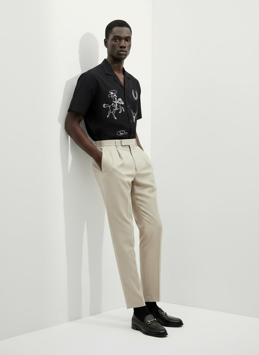 Somewhere Out West Camp Shirt