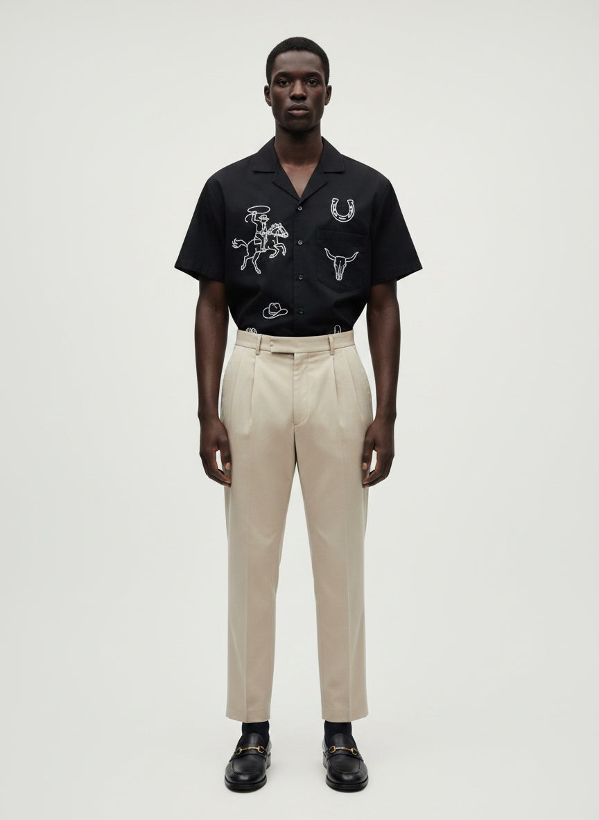 Somewhere Out West Camp Shirt