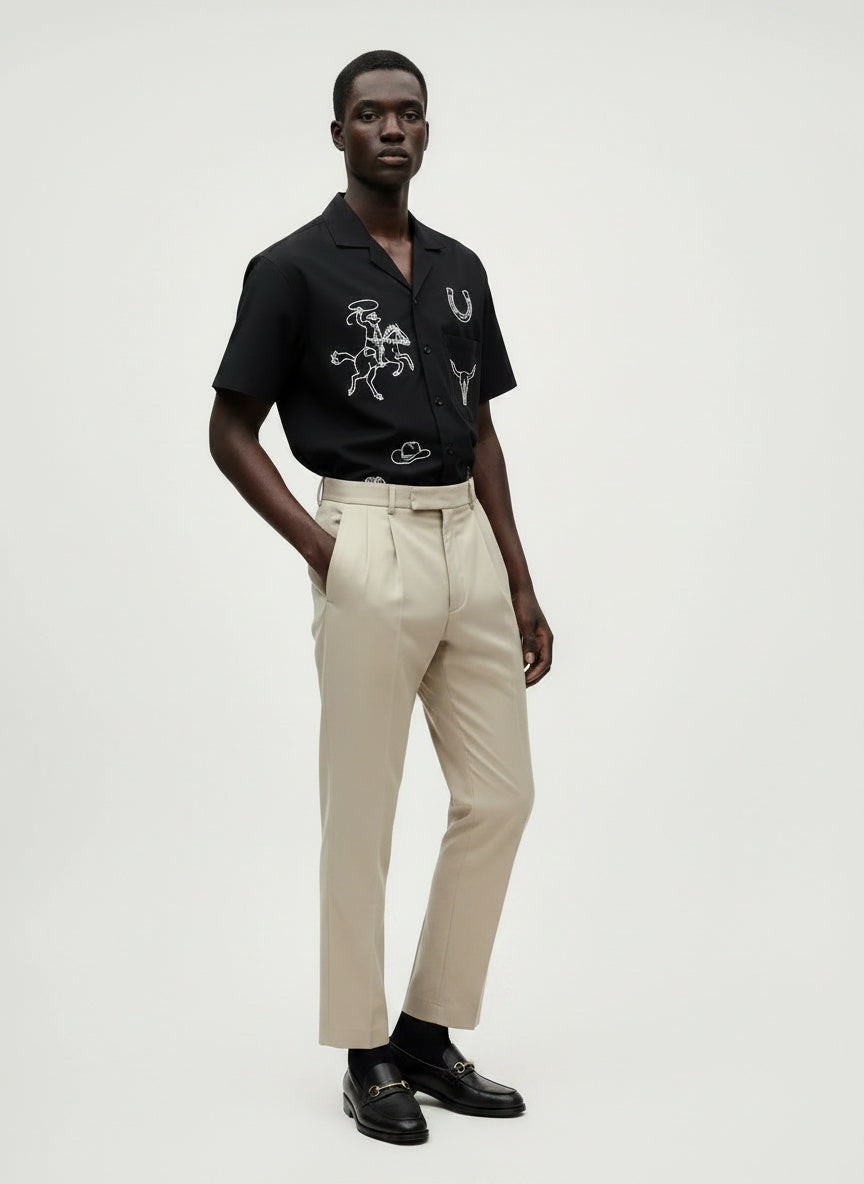 Somewhere Out West Camp Shirt