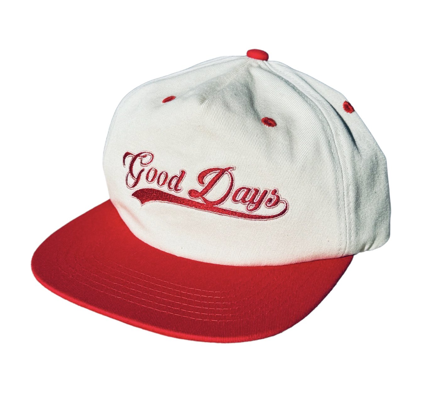 GOOD DAYS VARSITY HAT - RED