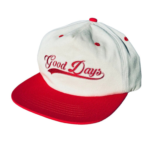 GOOD DAYS VARSITY HAT - RED